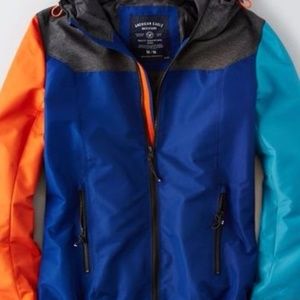 AEO Men's Colorblock Hooded Jacket